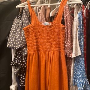 Free people jumpsuit wide leg xs